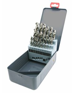Garnitura svrdla za metal HSS-G DIN 338 1-13 GreyWolf 25 dijelna