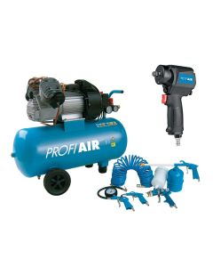 ProfiAIR Kompresor komplet 400 10 Bara 50 litara