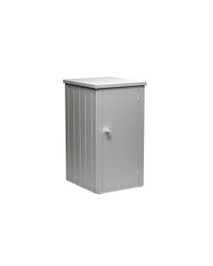 Biohort JULIA Ormar za terasu 77,7x87x140,2 cm L Metalik srebrna