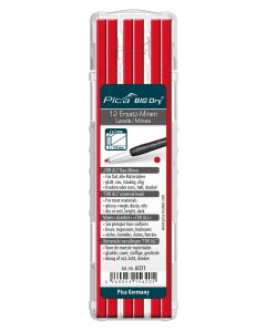 Pica BIG Dry 6031 grafitni uložak crveni za BIG Dry 6060 12 komada