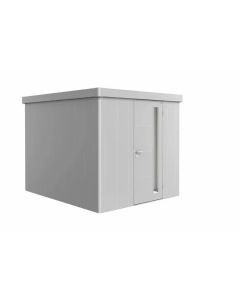 Biohort NEO 3B Vrtna kućica sa 1 vrata 236 x 292 x 222 cm metalik srebrna