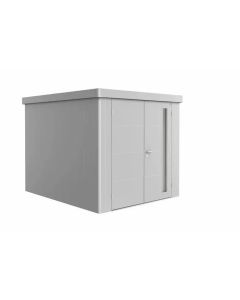 Biohort NEO 3B Vrtna kućica sa 2 vrata 236 x 292 x 222 cm metalik srebrna