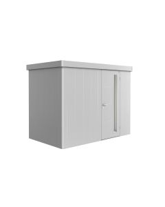 Biohort NEO 1D Vrtna kućica sa 1 vratima 348 x 180 x 222 cm metalik srebrna