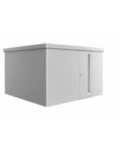 Biohort NEO 4D Vrtna kućica sa 1 vrata 348 x 348 x 222 cm metalik srebrna