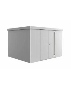 Biohort NEO 3D Vrtna kućica sa 2 vrata 348 x 292 x 222 cm metalik srebrna