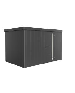 Biohort NEO 2D Vrtna kućica sa 1 vratima 348 x 236 x 222 cm metalik siva