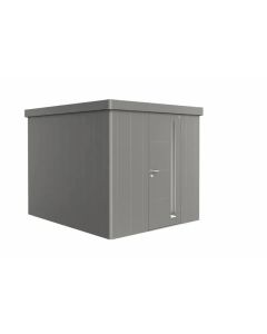 Biohort NEO 3B Vrtna kućica sa 1 vrata 236 x 292 x 222 cm metalik siva