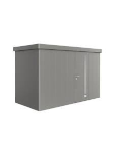 Biohort NEO 1D Vrtna kućica sa 2 vrata 348 x 180 x 222 cm metalik siva
