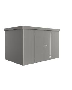 Biohort NEO 2D Vrtna kućica sa 2 vrata 348 x 236 x 222 cm metalik siva