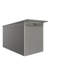 Vrtna kućica AvantGarde Eco Biohort 2 vrata 180 x 380 x 222  Vel. A4 Metalik Siva 