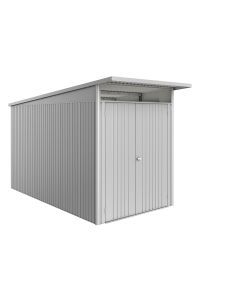 Vrtna kućica AvantGarde Eco Biohort 2 vrata 180 x 380 x 222 Vel. A4 Srebrna