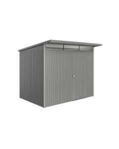 Vrtna kućica AvantGarde Eco Biohort 260 x 220 x 218 cm Vel. A5 Metalik Siva 1 vrata
