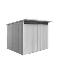Vrtna kućica AvantGarde Eco Biohort 2 vrata 260x260x218 A6 Metalik Srebrna