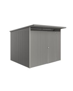 Vrtna kućica AvantGarde Eco Biohort 260 x 260 x 218 Vel. A6 Metalik Siva 1 vrata
