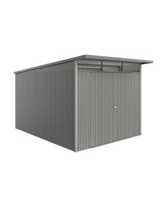 Vrtna kućica AvantGarde Eco Biohort 2 vrata 260x380x222 A8 Metalik Siva 
