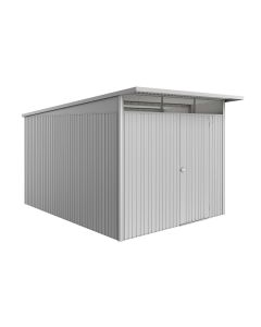 Vrtna kućica AvantGarde Eco Biohort 260 x 380 x 222 Vel. A8 Metalik Srebrna 1 vrata