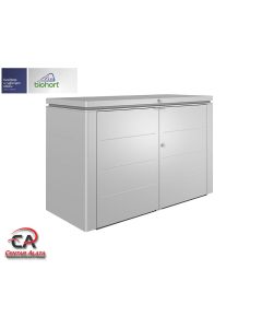 Biohort Highboard Univerzalno spremište 200 cm metalik srebrna
