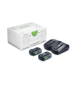 Festool SYS 18V 2xTBX4/TCL6DUO set baterija sa punjačem 
