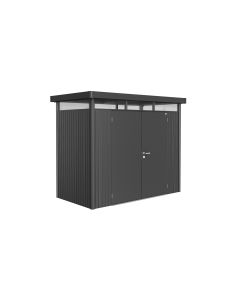 Vrtna kućica HighLine Biohort 275x155x222 cm Vel. H1 tamno siva 2 vrata