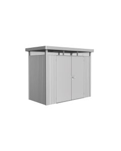 Vrtna kućica HighLine Biohort 275x155x222 cm Vel. H1 metalik srebrna 2 vrata