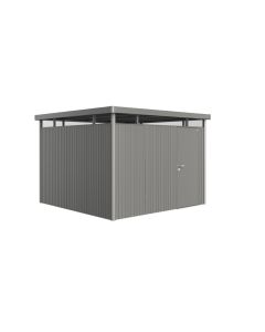 Vrtna kućica HighLine Biohort 315x315x222 cm Vel. H6 metalik siva 1 vrata