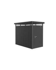 Vrtna kućica HighLine Biohort 155x275x222 cm Vel. HS tamno siva 1 vrata