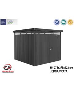 9003414840508 HighLine Biohort 275x275x222 cm Vel. H4 tamno siva 1 vrata