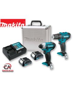 Makita CLX224X komplet aku bušilica Makita DF333D i Makita TD110D