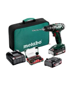 Metabo BS 18 Aku odvijač s 2 baterije 
