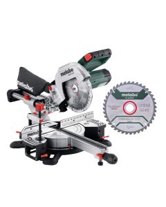 Metabo KGS 216 M s dodatnim listom Potezna preklopna kružna pila 1,5kW