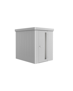 Biohort NEO 2A Vrtna kućica sa 1 vrata 180 x 236 x 222 cm metalik srebrna