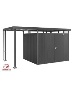 Highline H3 150 cm bočna nadstrešnica S metalik tamno siva