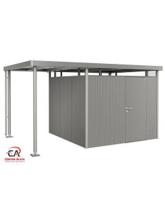 Highline H4 150 cm bočna nadstrešnica S metalik siva