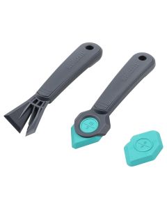 Wolfcraft 4334000 Komplet za fugiranje silikonski 4u1