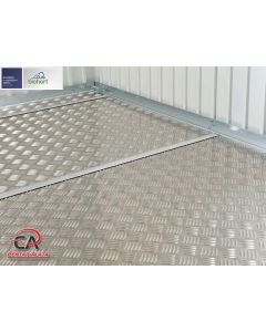 Aluminijska podnica za Europa vrtnu kućicu Biohort 141x141 cm veličina 2