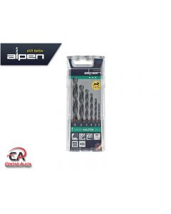 Alpen Svrdlo Sprint Master HSS DIN 338 2,3,4,5,6,8 mm garnitura