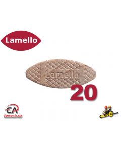 Lamello lamele veličina 20 keksi za glodalicu 1000 komada - keksi 20