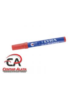 Lyra permanentni marker 1-4mm crveni