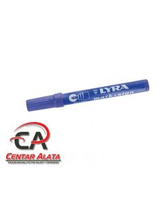 Lyra permanentni marker 1-4mm plavi