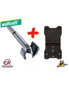 Wolfcraft 35mm senker sa šablonom za bušenje 8728000