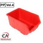Ecobox Kutija veličina 4 za vijke ili materijal 355x220x166mm crvena