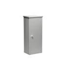 Biohort JULIA Ormar za terasu 77,7x57x180,9 cm M HIGH Metalik srebrna