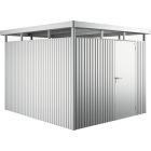 Vrtna kućica HighLine Biohort 275x315x222 cm Vel. H5 metalik srebrna 1 vrata