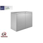 Biohort Highboard Univerzalno spremište 160 cm metalik srebrna