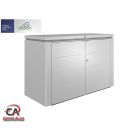 Biohort Highboard Univerzalno spremište 200 cm metalik srebrna