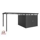 Highline H4 282 cm bočna nadstrešnica L Metalik tamno siva