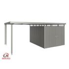 Highline H5 i H6 282 cm bočna nadstrešnica L Metalik siva