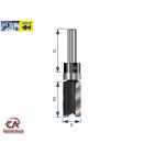 Glodalo ravno HM fi 12,7 mm s ležajem radno 25 mm prihvat 8 mm Fisch