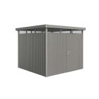 Vrtna kućica HighLine Biohort 275x275x222 cm Vel. H4 metalik siva 1 vrata