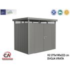 9003414880399 HighLine Biohort 275x195x222 cm Vel. H2 metalik siva 2 vrata